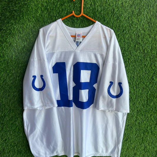 NFL Manning 18 (Oversized Half sleeve T Shirt or jersey unisex)