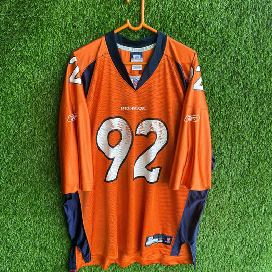 NFL Broncos 92 (Oversized Half sleeve T Shirt or jersey unisex)