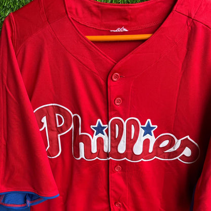 MLB Phillies (Oversized Half sleeve Shirt or jersey unisex)