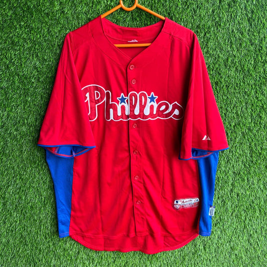 MLB Phillies (Oversized Half sleeve Shirt or jersey unisex)