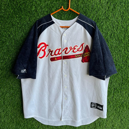 MLB Braves (Oversized Half sleeve Shirt or jersey unisex)