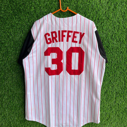 MLB Red C Griffey 30 (Oversized Half sleeve Shirt or jersey unisex)