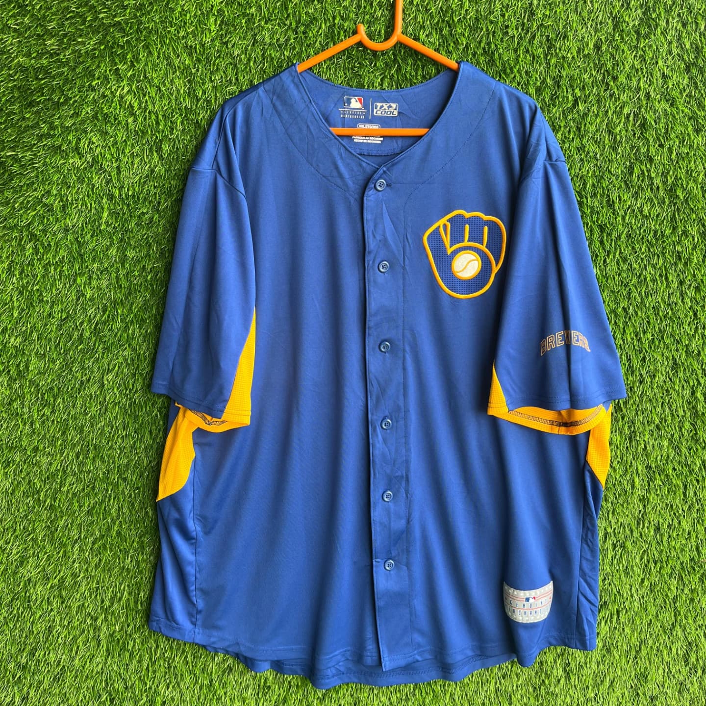 MLB brewers (Oversized Half sleeve Shirt or jersey unisex)