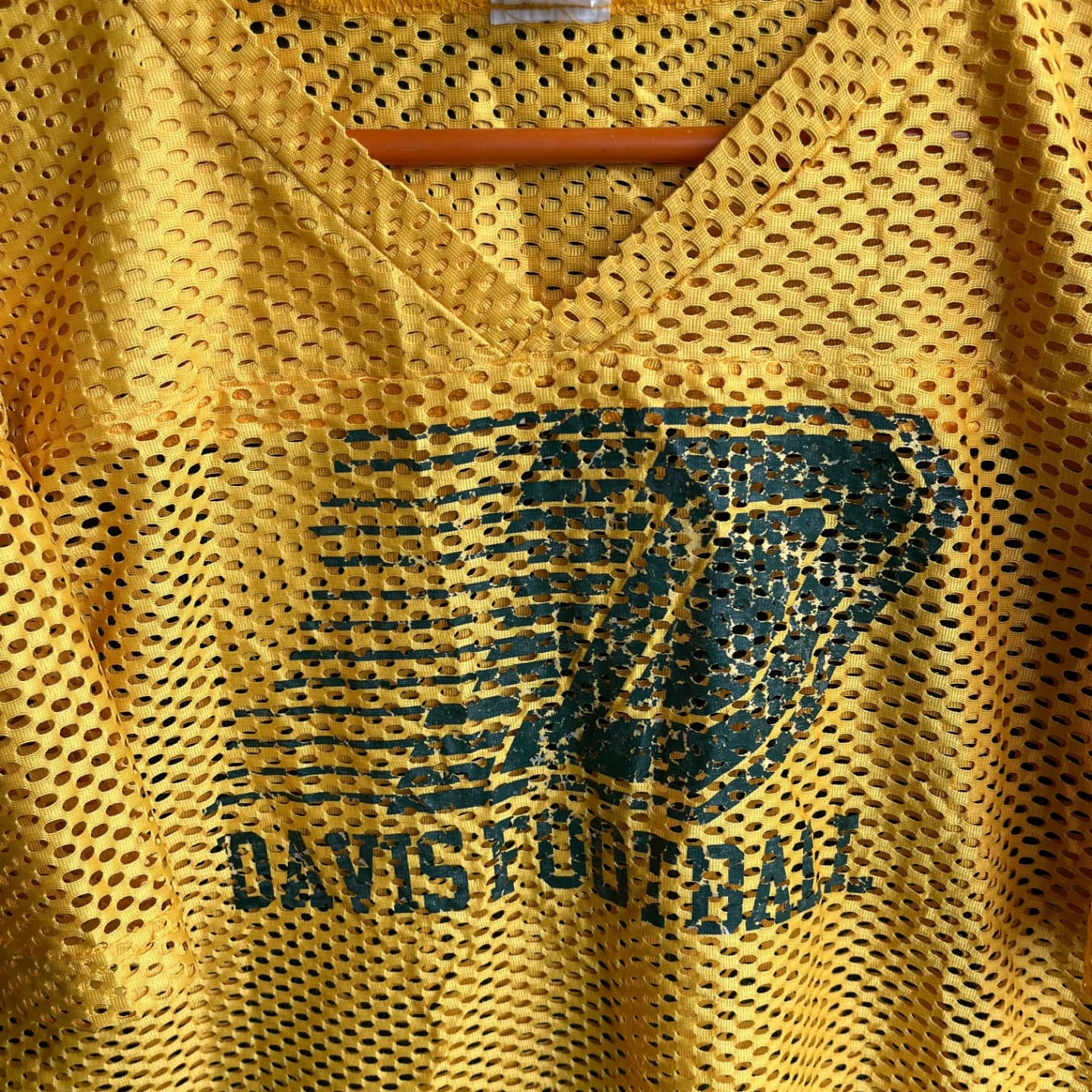 NFL Mesh Top Davis Football (Oversized Half sleeve T Shirt or jersey unisex) - Thrift Wallet
