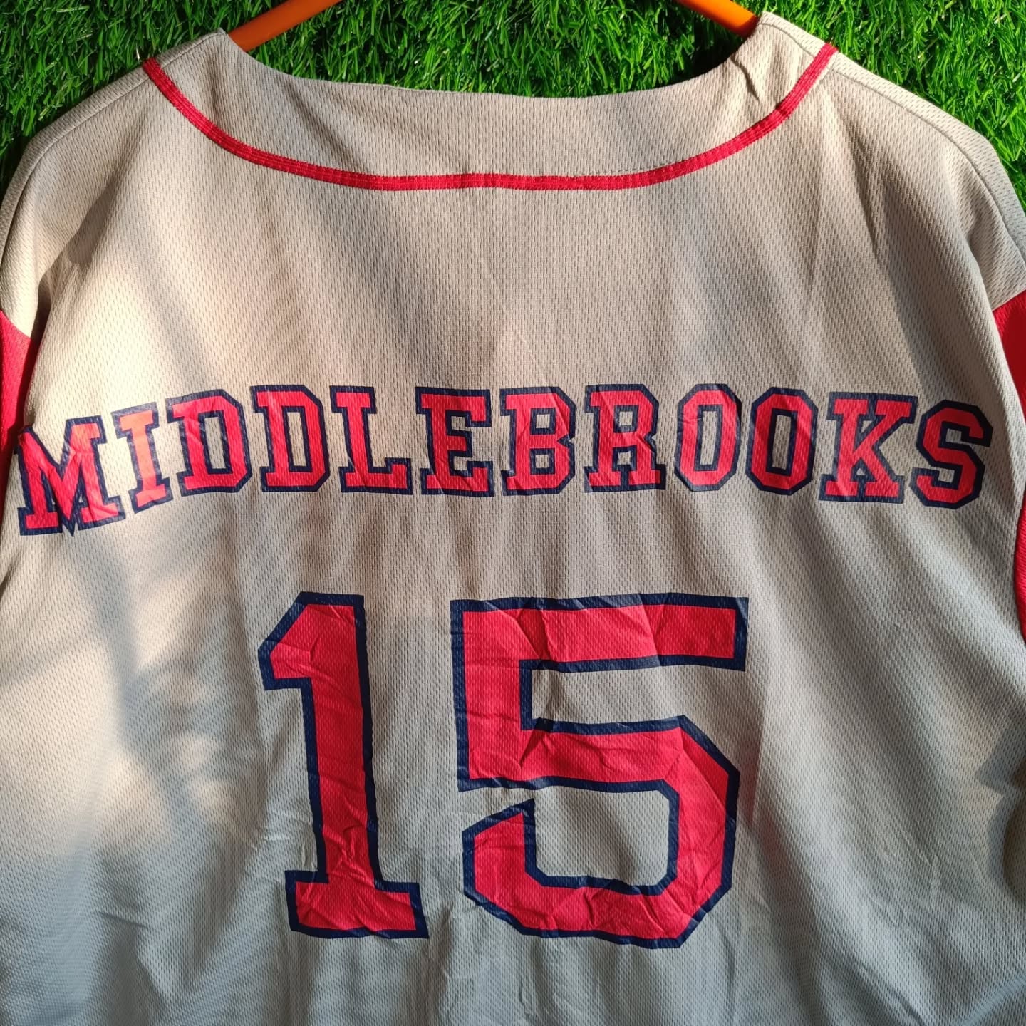 MLB Lowell Middlebrooks 15 (Oversized Half sleeve Shirt or jersey unisex)