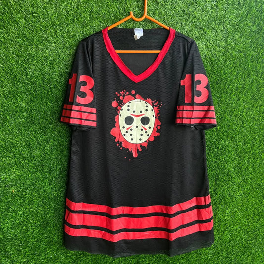 NFL Jason voorhees (Oversized Half sleeve one piece for Women's)