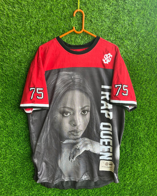 Oversized Trap Queen 75 (Oversized half sleeve T-shirt)