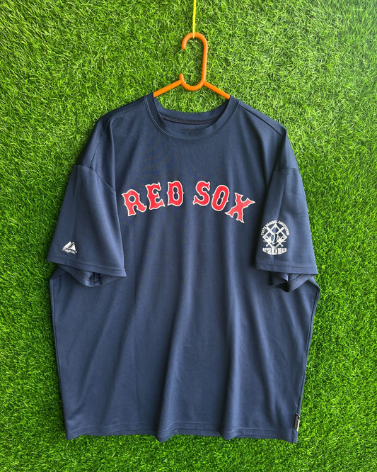 MLB Red sox (Oversized half sleeve T-shirt)