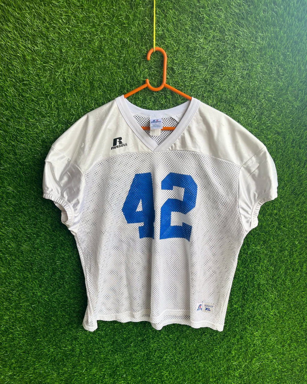 NFL Russell 42  (Oversized Half sleeve T Shirt or jersey unisex) - Thrift Wallet