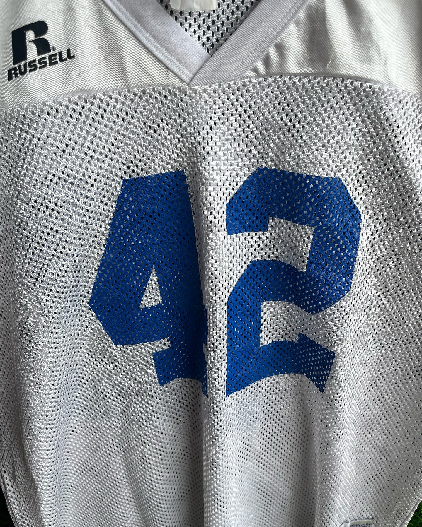 NFL Russell 42  (Oversized Half sleeve T Shirt or jersey unisex) - Thrift Wallet