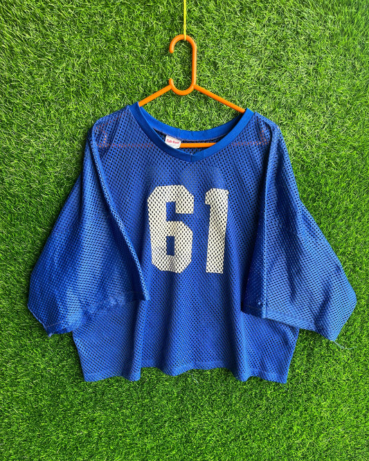 NFL 61 Meshed cropped (Oversized Half sleeve T Shirt or jersey unisex)