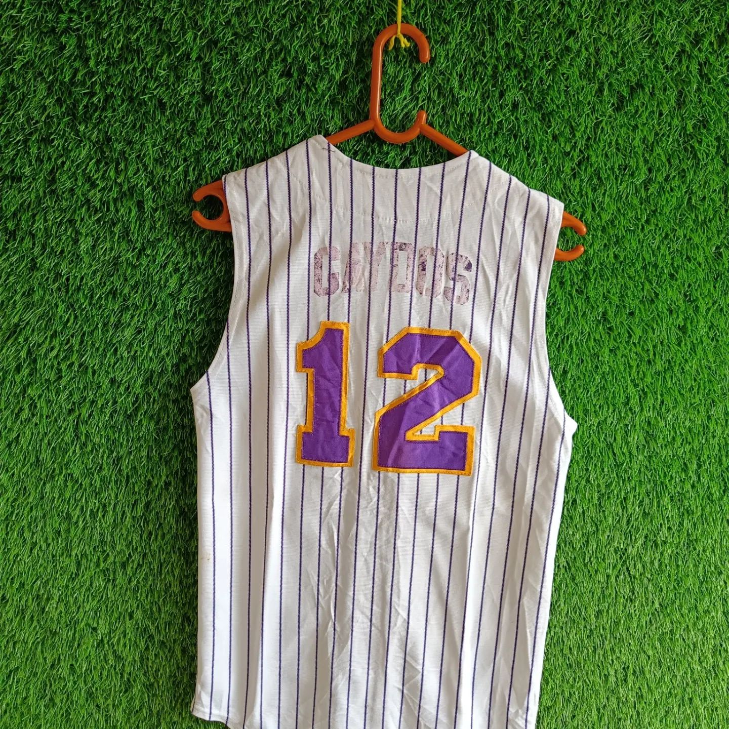 MLB Outback steakhouse Gaydos 12 (Oversized Sleeveless Shirt or jersey unisex) - Thrift Wallet