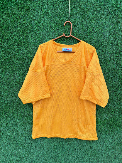 ICE HOCKEY YELLOW JERSEY (Oversized Full Sleeve T shirt or Jersey Unisex)