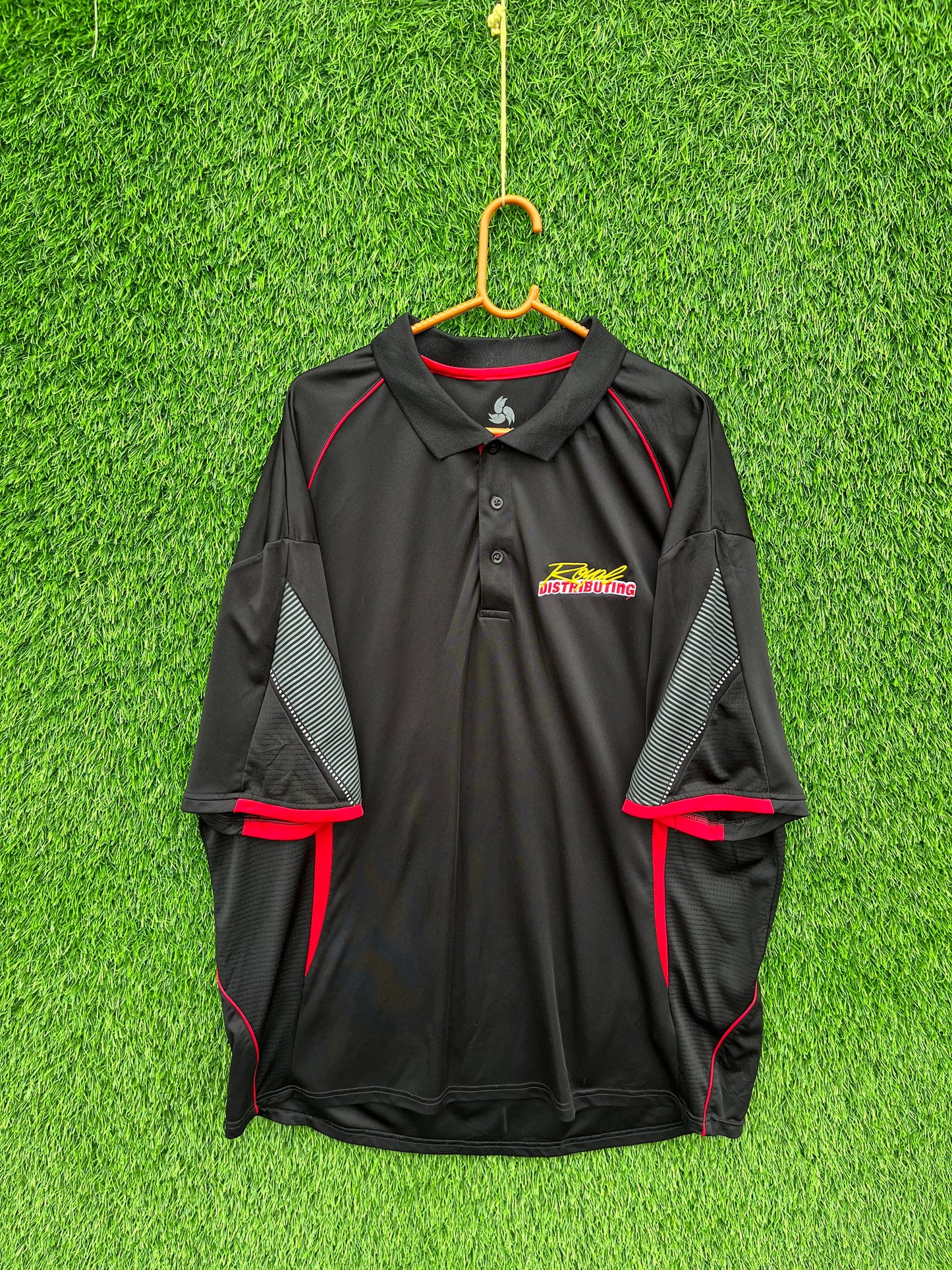 ROYAL DISTRIBUTING  collar T-shirt (Oversized Half Sleeve T shirt or Jersey Unisex)