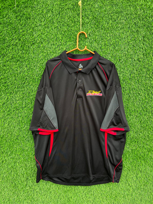 ROYAL DISTRIBUTING  collar T-shirt (Oversized Half Sleeve T shirt or Jersey Unisex)