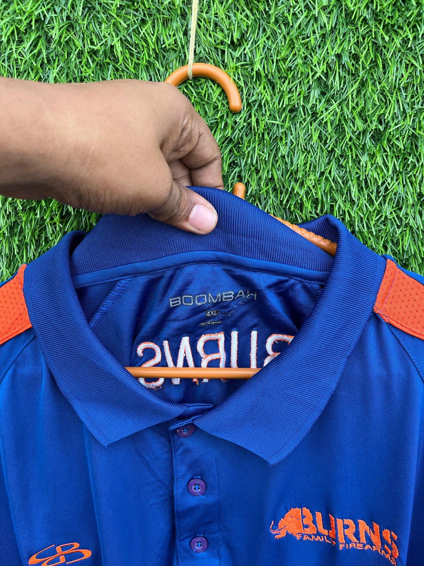 Collar t-shirt BURNS (Oversized Half Sleeve T shirt or Jersey Unisex)