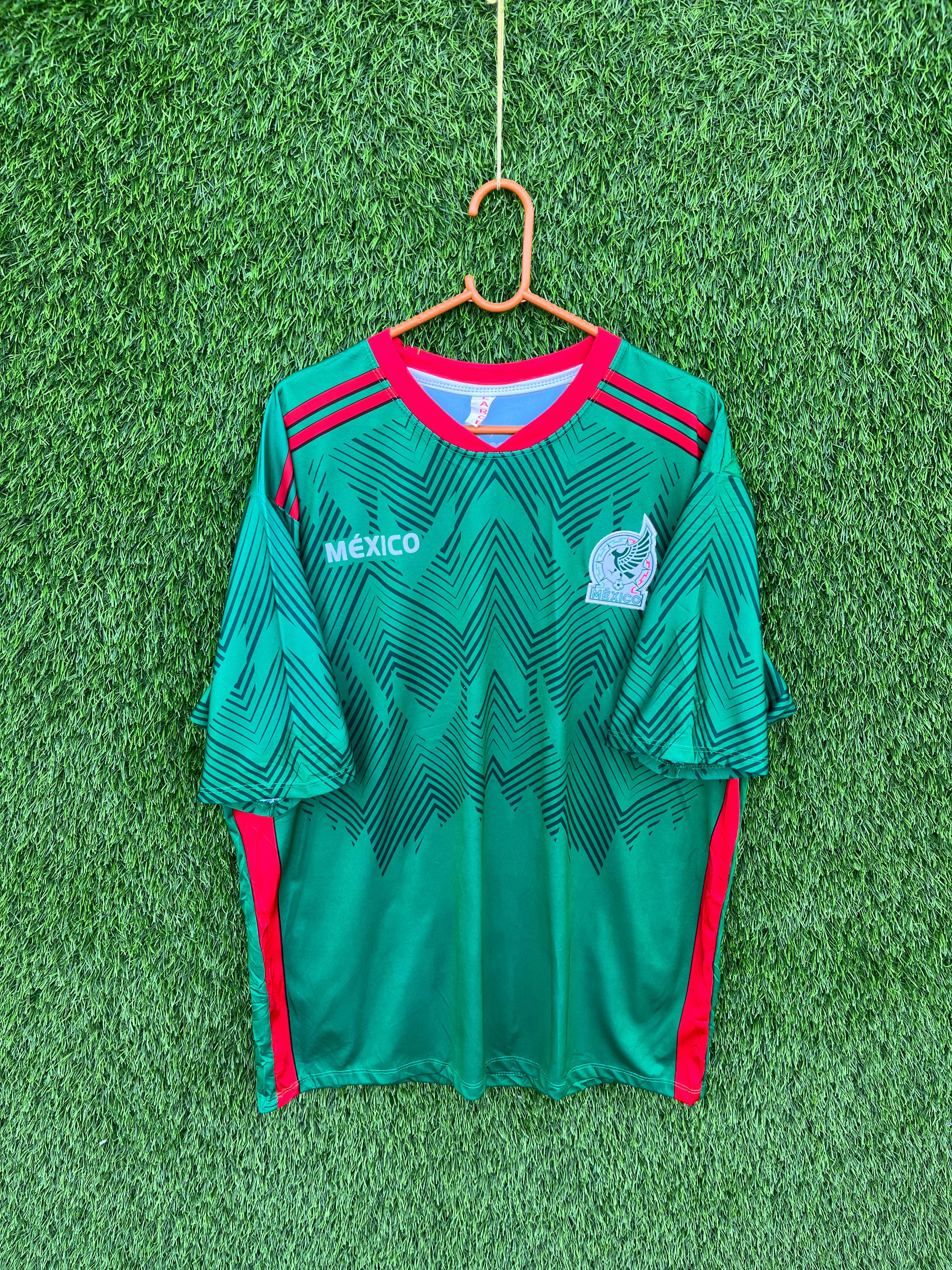 Mexico Soccer Jersey (Oversized Half Sleeve T shirt or Jersey Unisex)