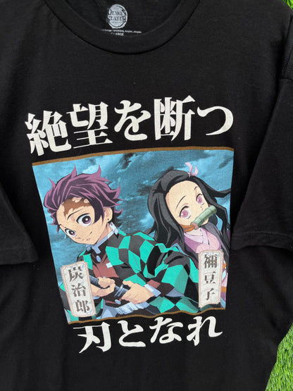 Demon slayer t-shirt (Oversized Half Sleeve T shirt or Jersey Unisex)