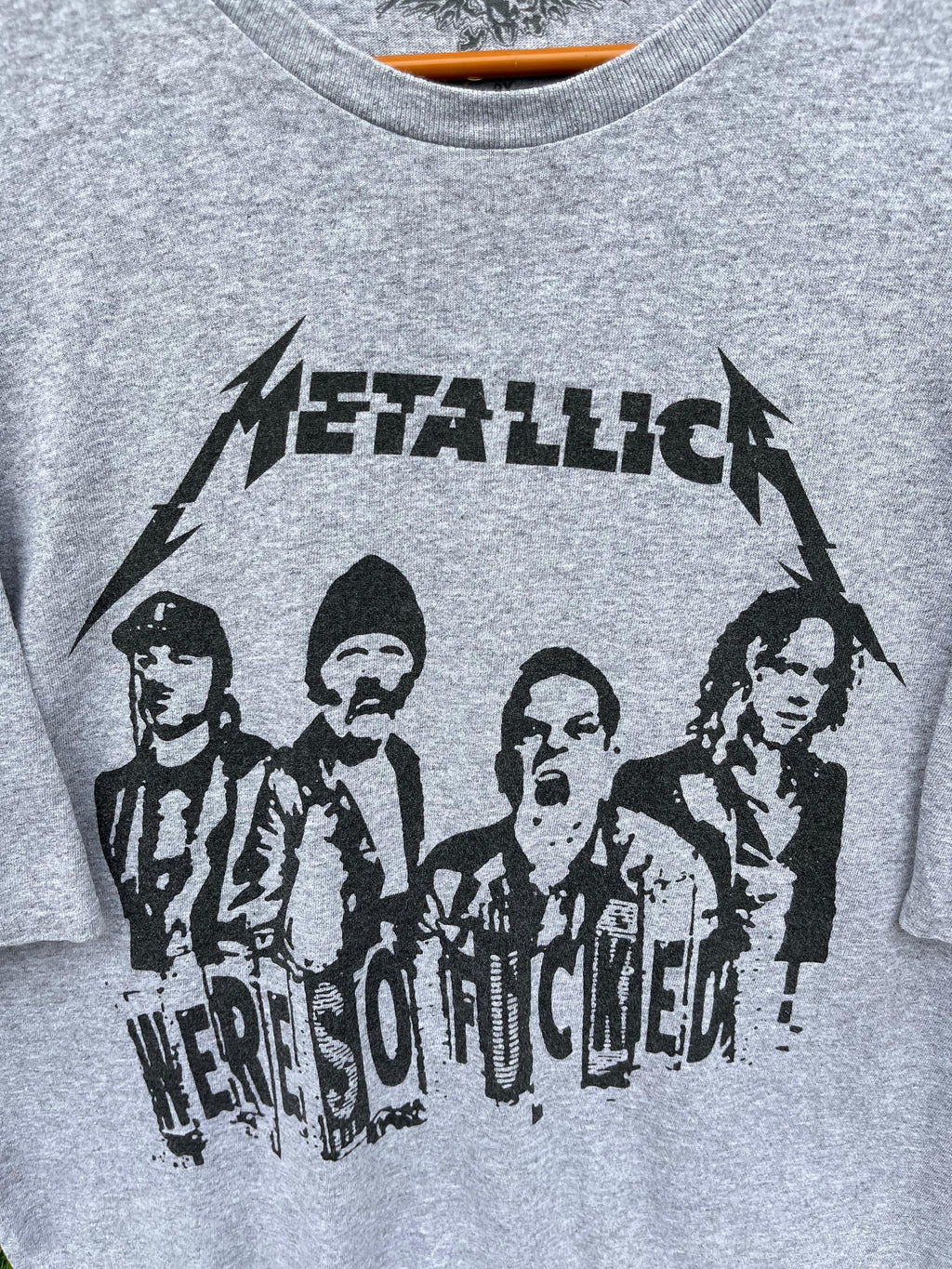 METALLICA t-shirt (Oversized Half Sleeve T shirt or Jersey Unisex)