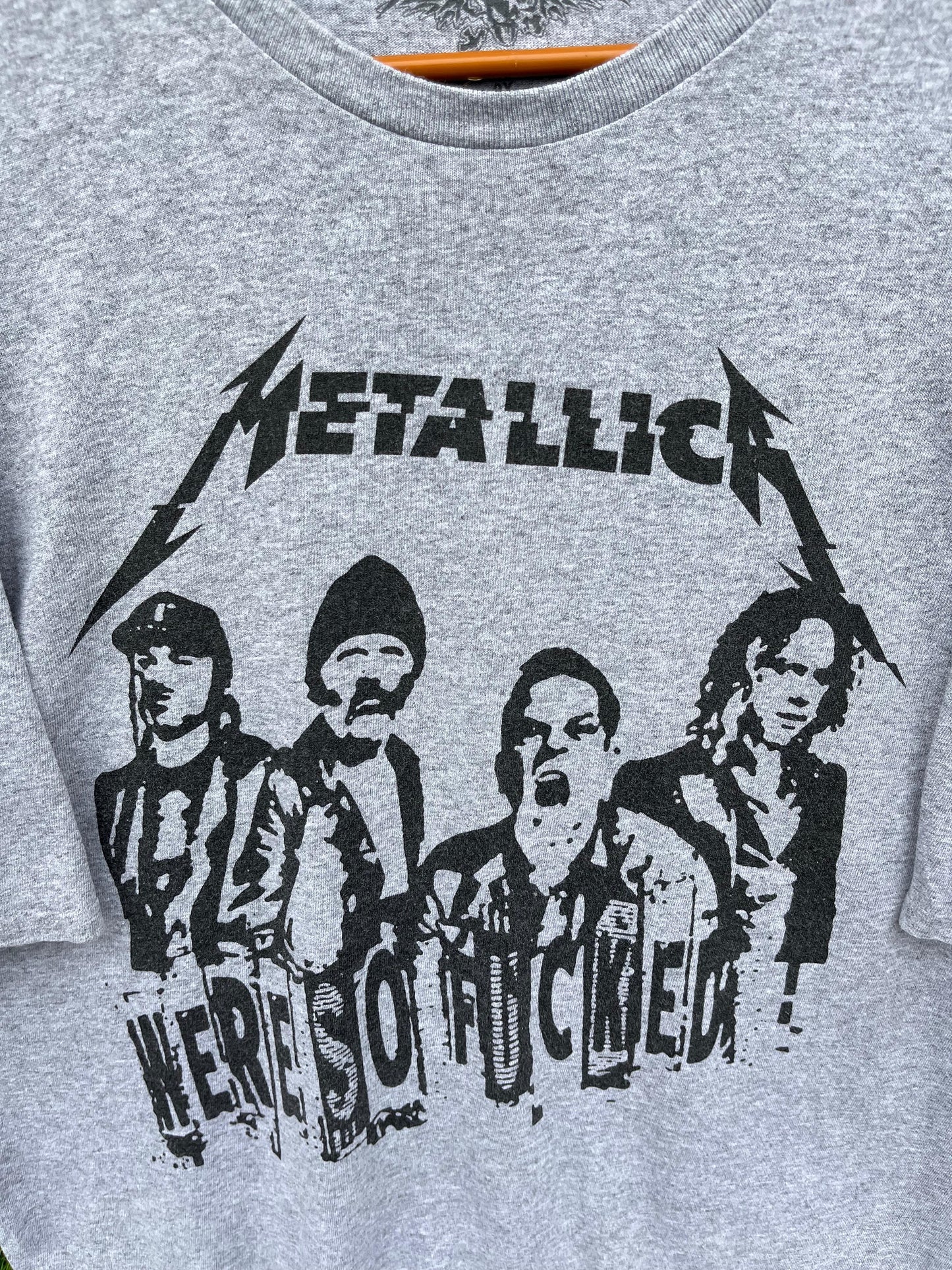 METALLICA t-shirt (Oversized Half Sleeve T shirt or Jersey Unisex)