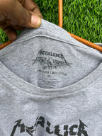 METALLICA t-shirt (Oversized Half Sleeve T shirt or Jersey Unisex)