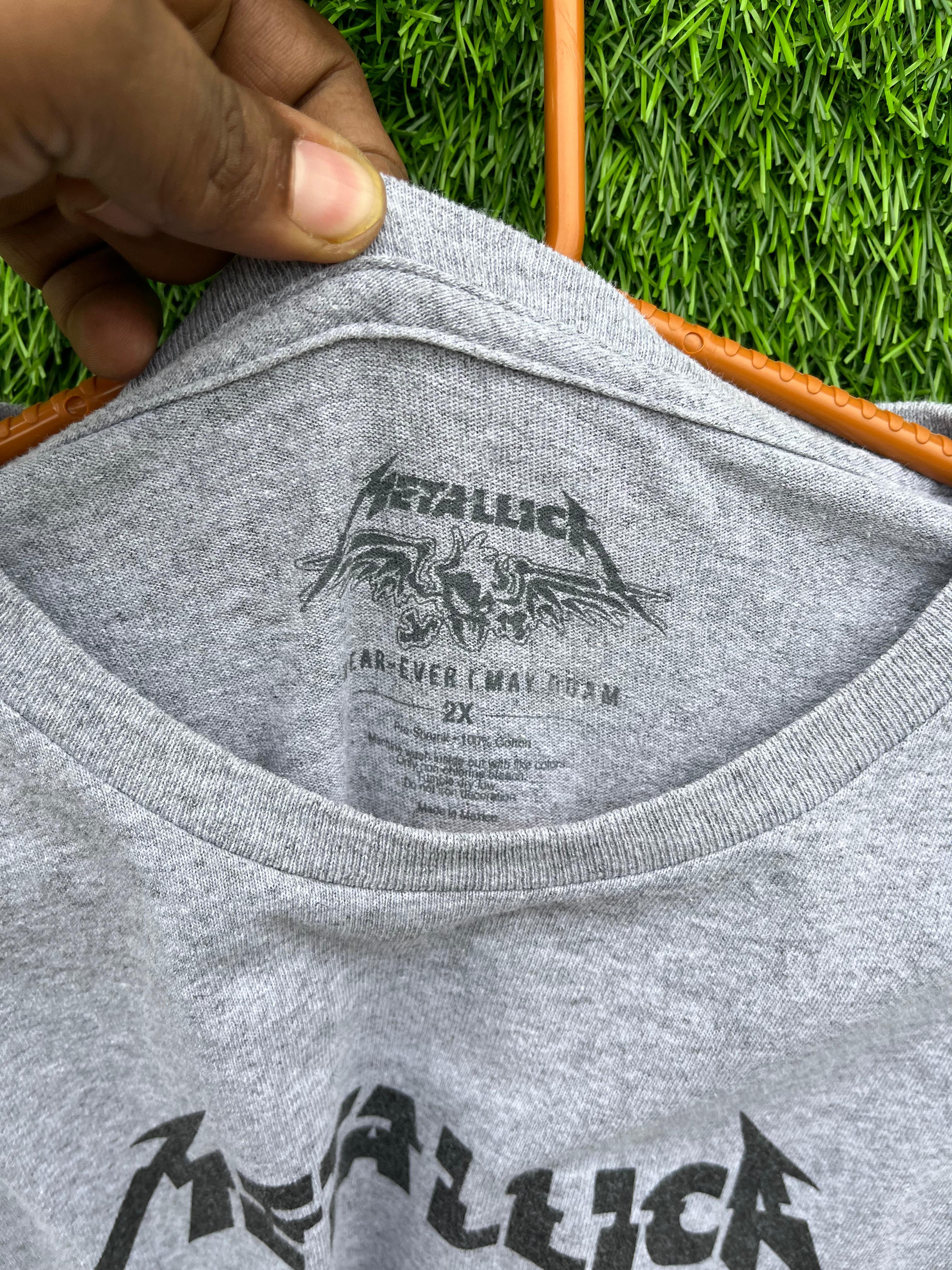 METALLICA t-shirt (Oversized Half Sleeve T shirt or Jersey Unisex)
