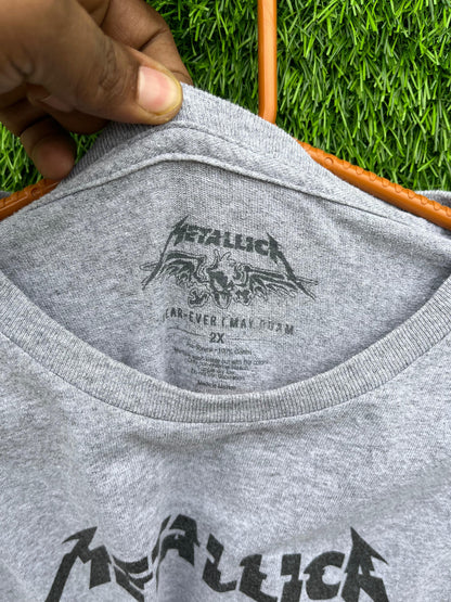 METALLICA t-shirt (Oversized Half Sleeve T shirt or Jersey Unisex)