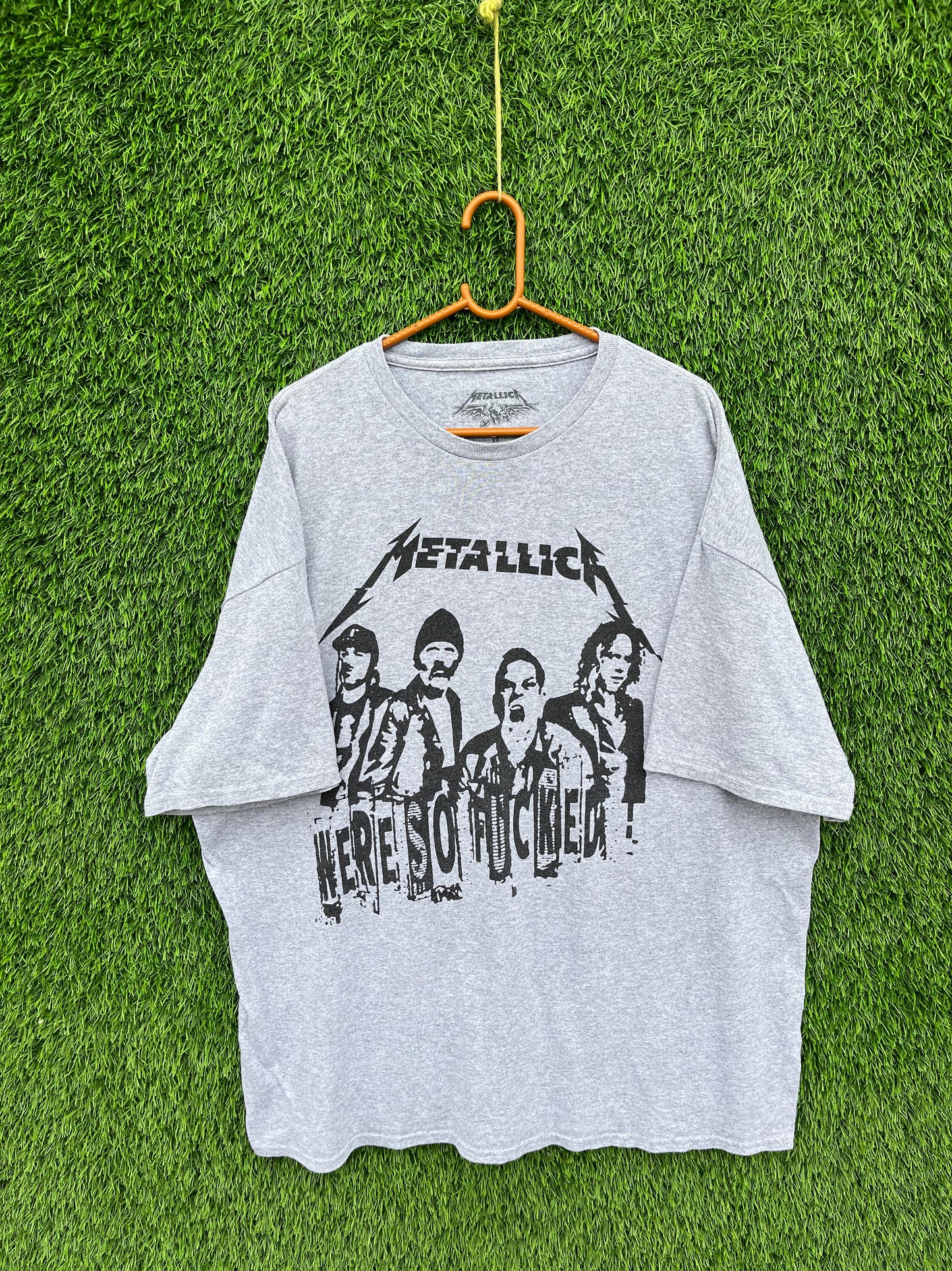 METALLICA t-shirt (Oversized Half Sleeve T shirt or Jersey Unisex)