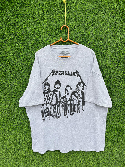 METALLICA t-shirt (Oversized Half Sleeve T shirt or Jersey Unisex)