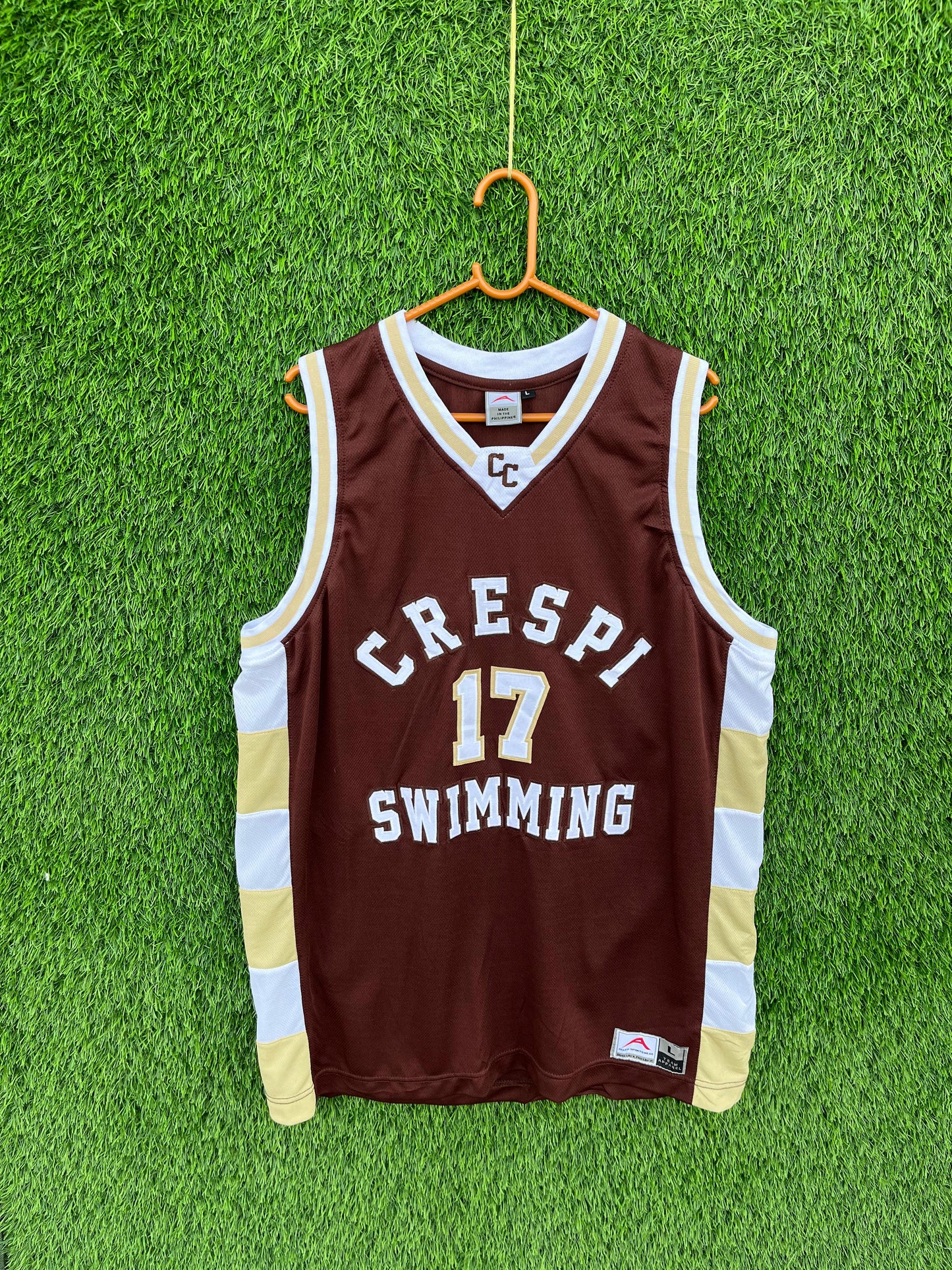NBA  Crespi 17 Swimming (Patchwork) (Oversized Sleeveless T shirt or Jersey Unisex)