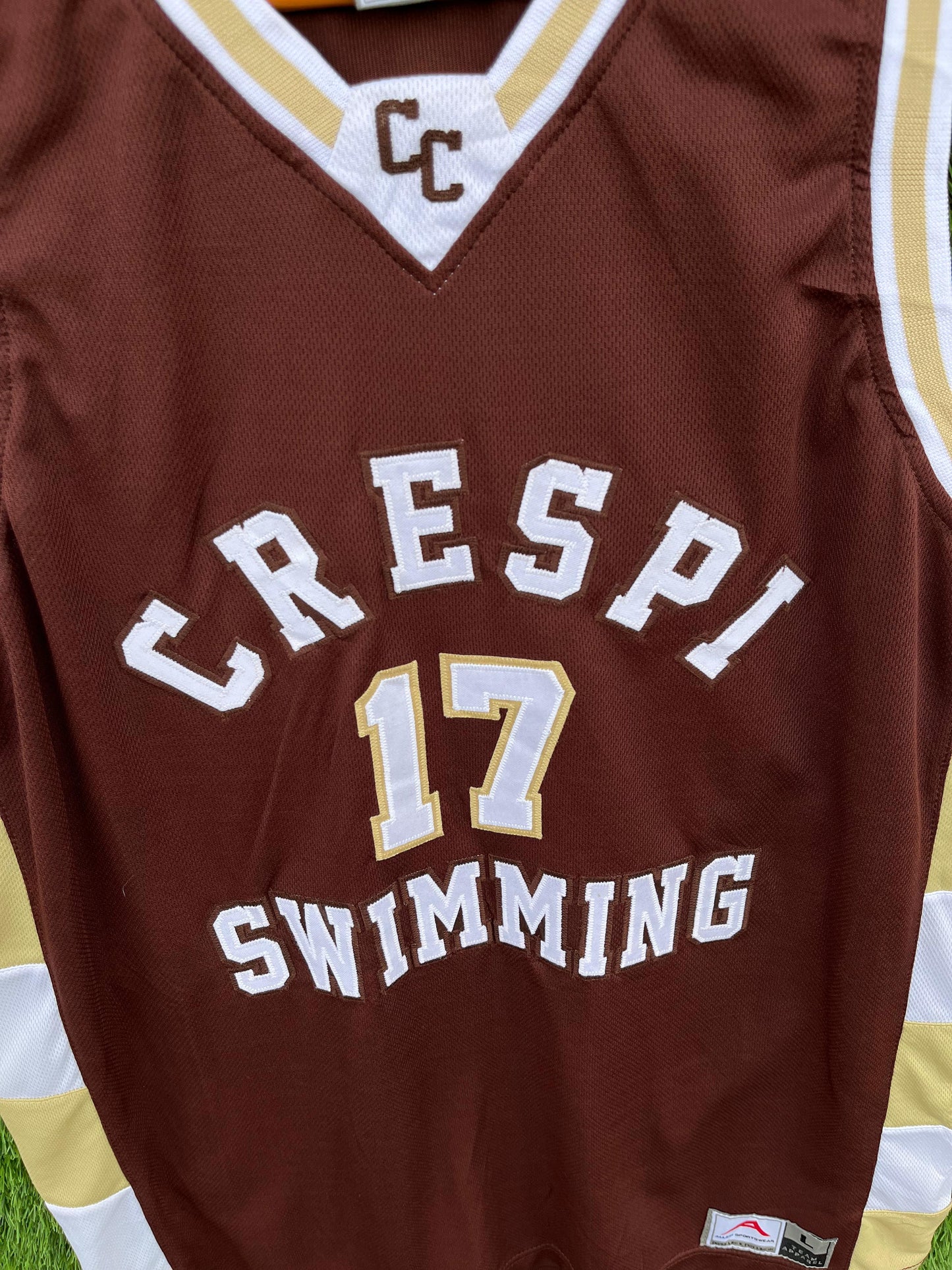 NBA  Crespi 17 Swimming (Patchwork) (Oversized Sleeveless T shirt or Jersey Unisex)