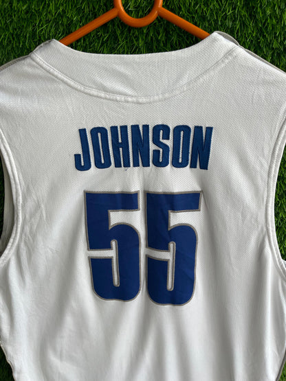NBA Memphis Johnson 55 (Patchwork ) (Oversized Sleeveless T shirt or Jersey Unisex)