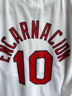 MLB INDIANS ENCARNACION 10 (Oversized Half Sleeve T shirt or Jersey Unisex)
