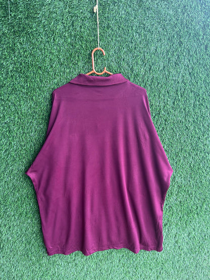 Collar t-shirt up (Oversized Half Sleeve T shirt or Jersey Unisex)