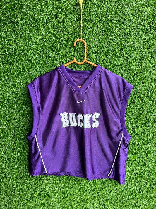 Reversible Cropped Bucks Sleeveless Jersey (Oversized Sleeveless T shirt or Jersey Unisex)