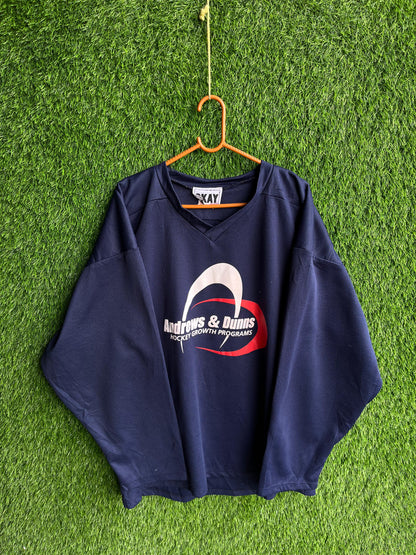 Ice hockey Jersey andrews and duuns (Oversized Full Sleeve T shirt or Jersey Unisex)