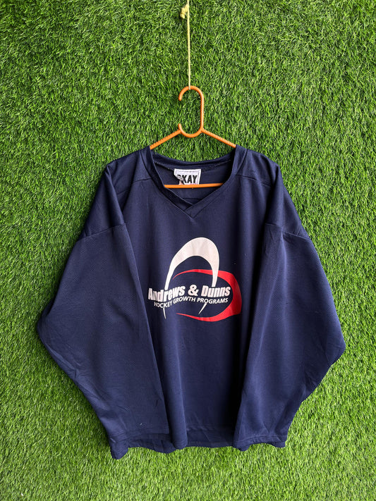 Ice hockey Jersey andrews and duuns (Oversized Full Sleeve T shirt or Jersey Unisex)