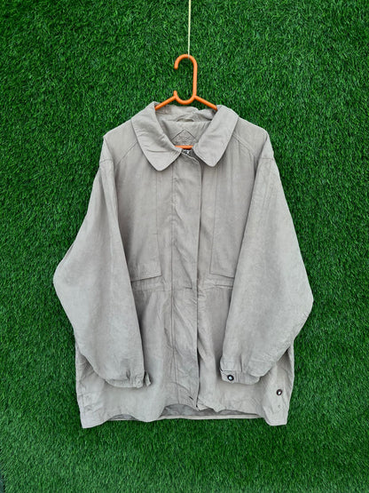 Micro Satin Windbreaker (Oversized Full Sleeve T shirt or Jersey Unisex)