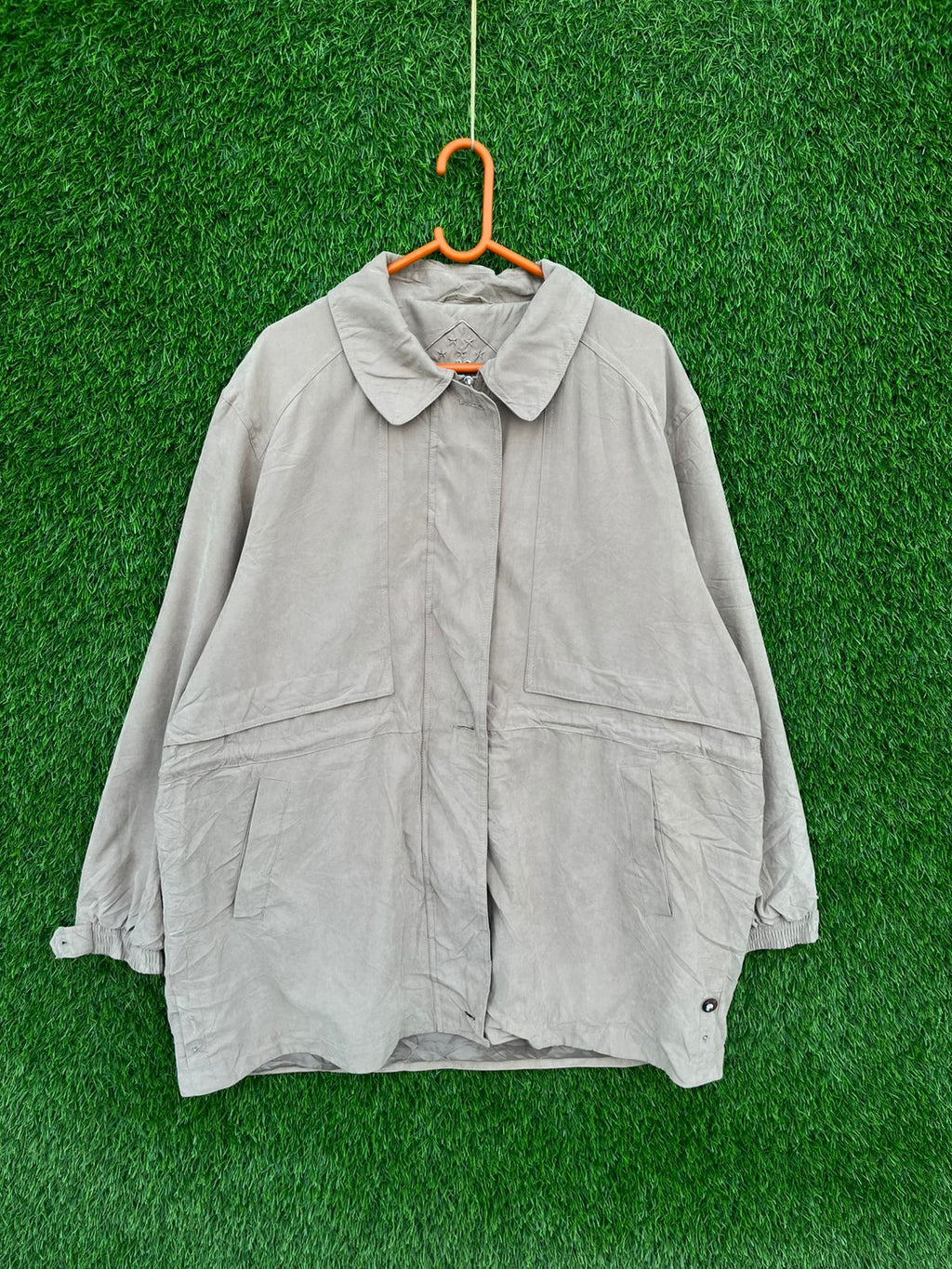 Micro Satin Windbreaker (Oversized Full Sleeve T shirt or Jersey Unisex)