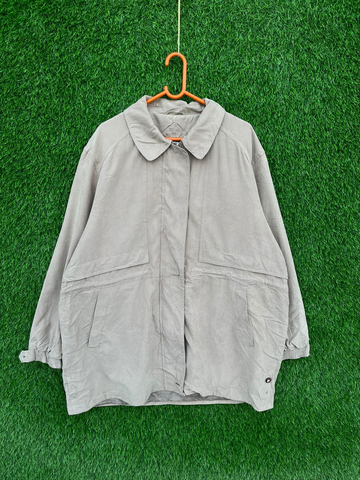 Micro Satin Windbreaker (Oversized Full Sleeve T shirt or Jersey Unisex)