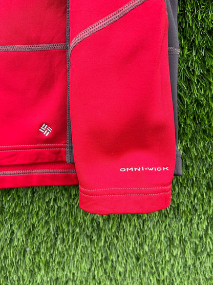 Quarter zip Track jacket  | Running & Traning Activewear | Winter Gymwear  | Columbia Jacket  (Oversized Full Sleeve T shirt or Jersey Unisex)