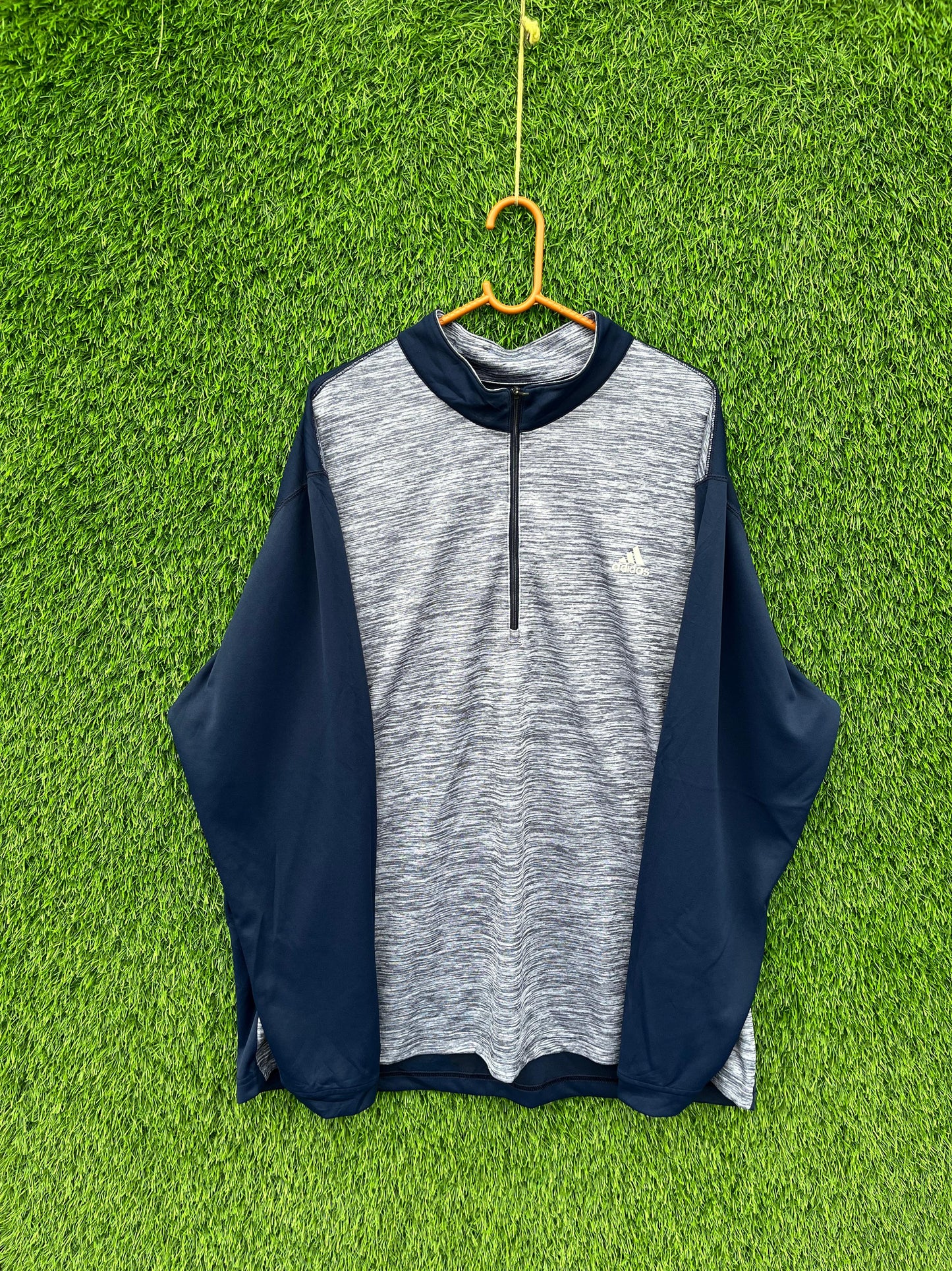 Adid@s Quarter Zip  |Training & Running Sportswear  | Winter Gymwear (Oversized Full Sleeve T shirt or Jersey Unisex)