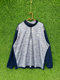 Adid@s Quarter Zip  |Training & Running Sportswear  | Winter Gymwear (Oversized Full Sleeve T shirt or Jersey Unisex)