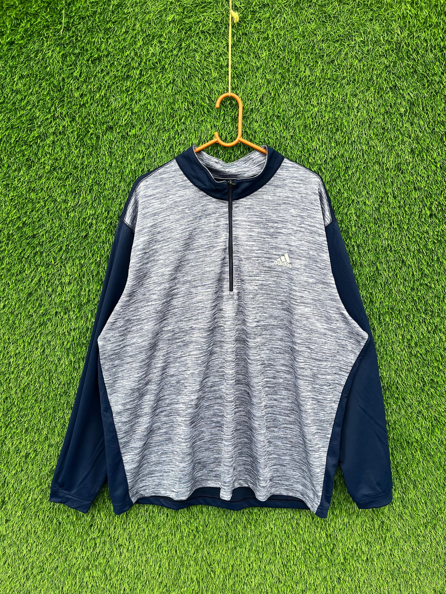 Adid@s Quarter Zip  |Training & Running Sportswear  | Winter Gymwear (Oversized Full Sleeve T shirt or Jersey Unisex)