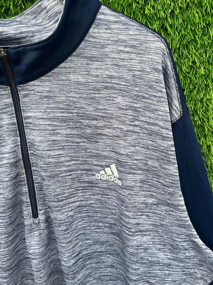 Adid@s Quarter Zip  |Training & Running Sportswear  | Winter Gymwear (Oversized Full Sleeve T shirt or Jersey Unisex)