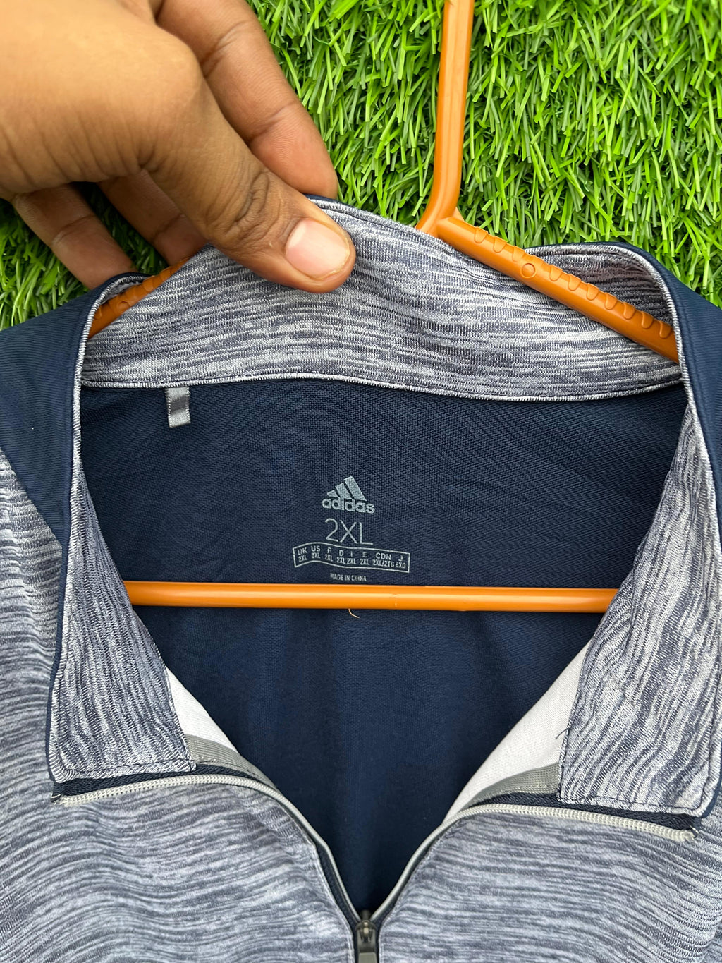 Adid@s Quarter Zip  |Training & Running Sportswear  | Winter Gymwear (Oversized Full Sleeve T shirt or Jersey Unisex)