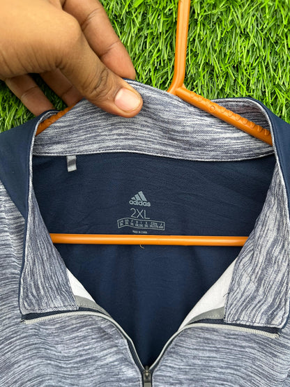 Adid@s Quarter Zip  |Training & Running Sportswear  | Winter Gymwear (Oversized Full Sleeve T shirt or Jersey Unisex)