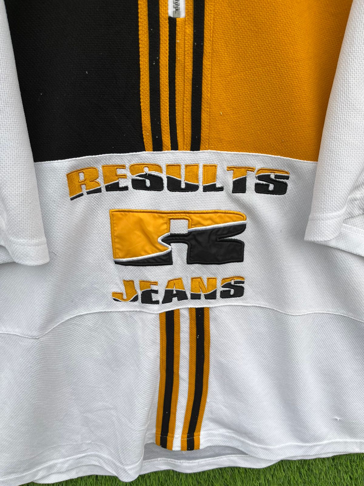 Quarter Zip Result jeans Tshirt (Oversized Half Sleeve T shirt or Jersey Unisex)