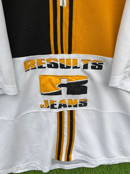 Quarter Zip Result jeans Tshirt (Oversized Half Sleeve T shirt or Jersey Unisex)