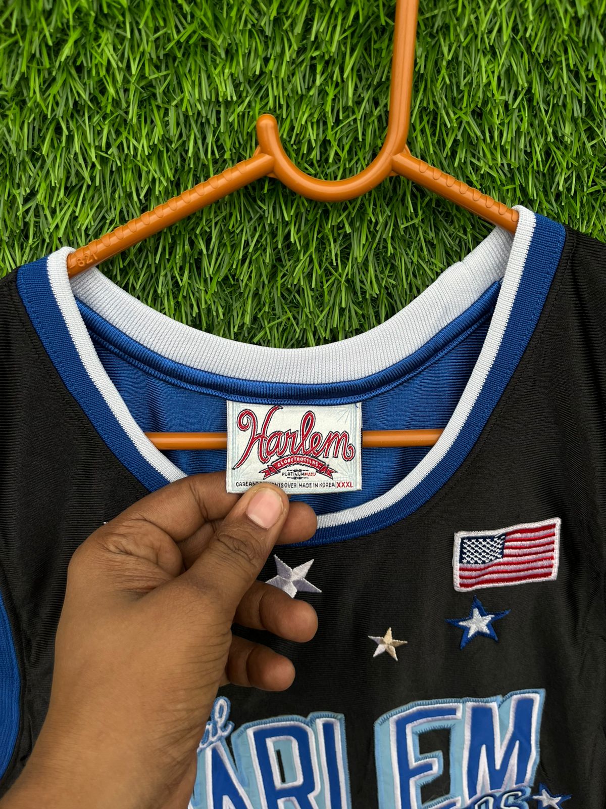 NBA Harlem Globetrotters Goose 50 (Patchwork ) (Oversized Sleeveless T shirt or Jersey Unisex)